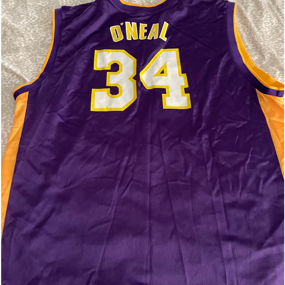 Vintage NBA Reebok Lakers Jersey 90s Shaquille O’neal #34 Size 2XL Mens